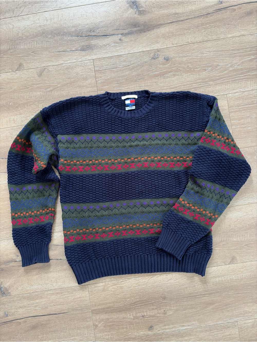 Vintage Tommy Hilfiger Knit Cotton Sweater